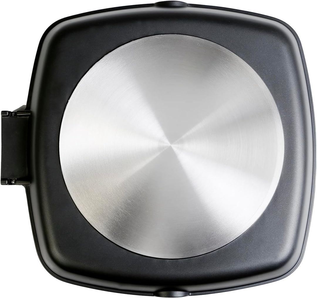 WECOOK! Ecochef - Aluminium Non Stick Grill Pan - Ribbed 20 X 20 cm, 20 X 20 cm