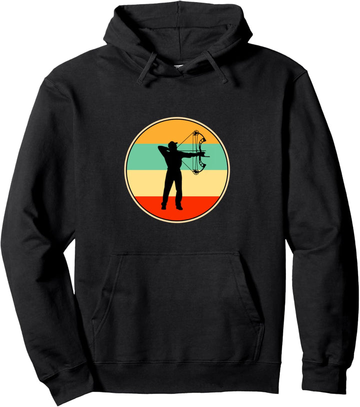 Lustige Hunter Armbrust Retro Geschenk für Männer Frauen Pullover Hoodie