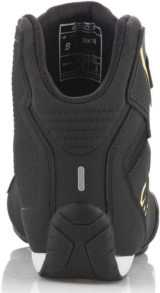 Alpinestars Track Vest 2 / Motorrad Protektorenweste 38 EU Schwarz Gelb, 38 EU Schwarz Gelb
