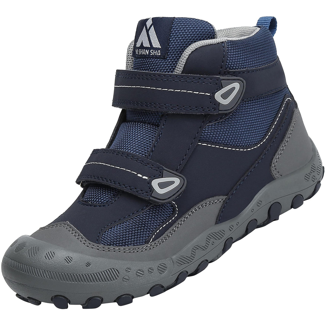 Mishansha Kinder Wanderschuhe rutschfest Leicht Trekking Wanderstiefel für Jungen Mädchen Gr.24-38 2