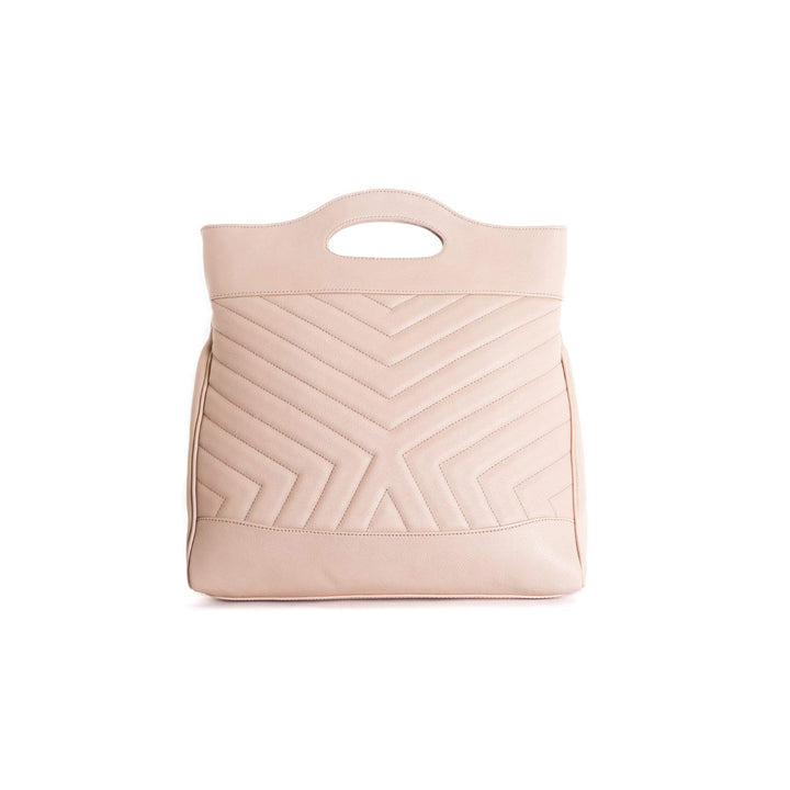 L’Intervalle Damen Alexi Stofftasche Pink Leather, Pink Leather