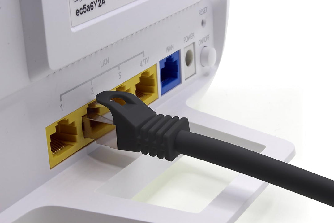 1aTTack.de 5m - schwarz - 5 Stück Cat7 Netzwerkkabel SFTP Patchkabel Lankabel Rohkabel 10GB/s - 500