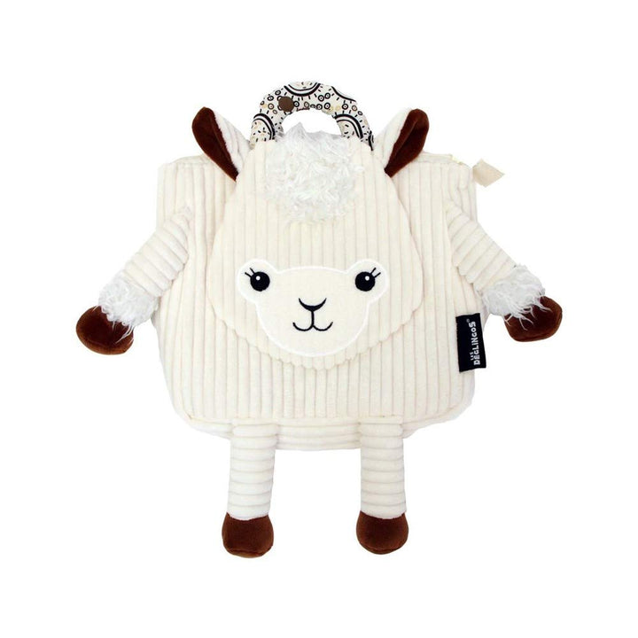 Les Déglingos® Deglingos Corduroy Rucksack Muchachos - Llama