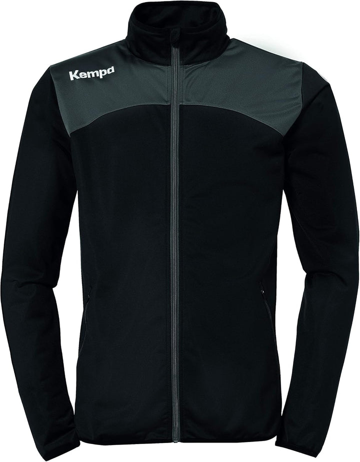 Kempa Herren Emotion 2.0 Poly Jacke, Dove blau/limonengelb, XL