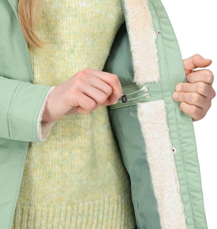Regatta Damen Romine Jackets Waterproof Insulated XL Basil, XL Basil