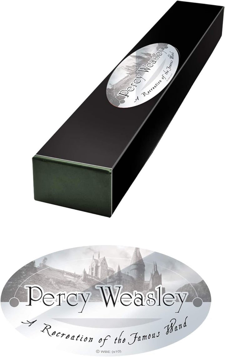 The Noble Collection - Percy Weasley Character Wand - 16in (40cm) Wizarding World Wand with Name Tag