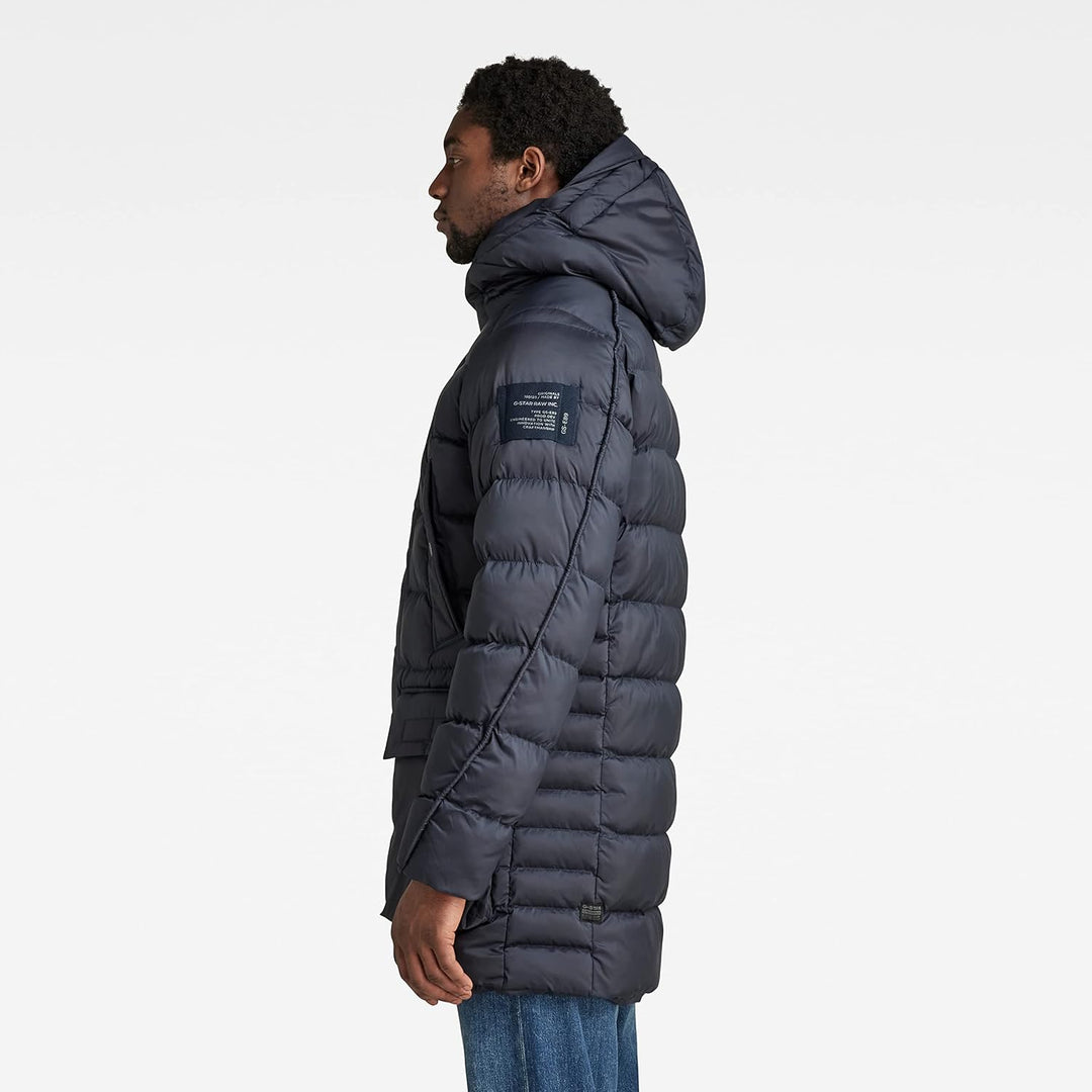 G-STAR Herren G-whistler Padded Hooded Parka Jackets M Blau (salute D20102-D199-C742), M Blau (salut