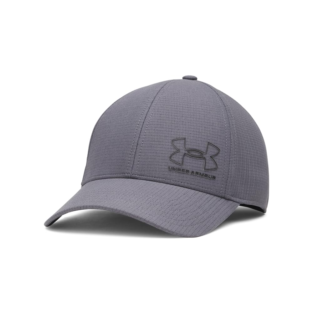 Under Armour Cap Iso-Chill ArmourVent STR S (027) Castlerock / Schwarz, S (027) Castlerock / Schwarz