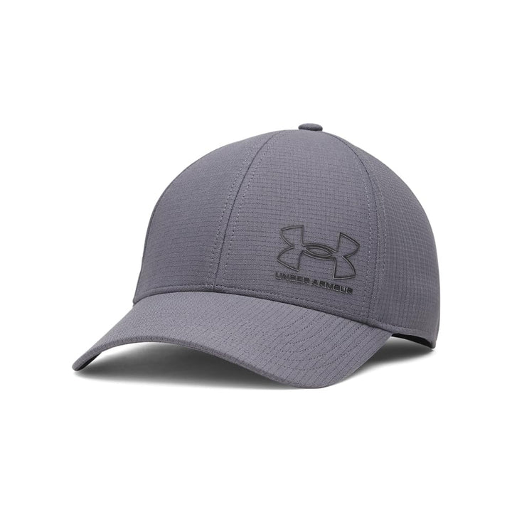 Under Armour Cap Iso-Chill ArmourVent STR S (027) Castlerock / Schwarz, S (027) Castlerock / Schwarz