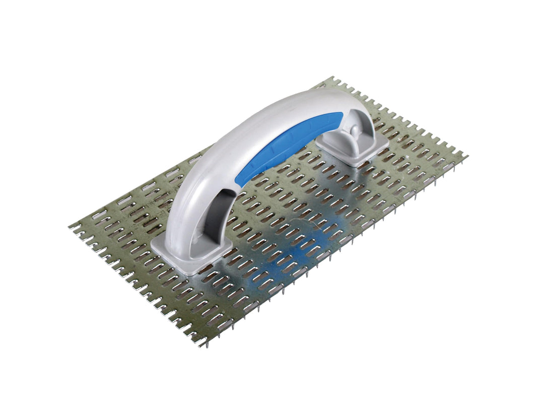 2K Edelputzkratzer 248 x 133 mm Raspelbrett für Mineralputz Profi Putzkratzer Putzschleifer
