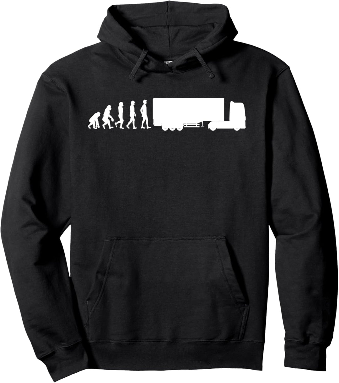 LKW Fahrer Brummi Kraftfahrer Namensschild LKW Zubehör Pullover Hoodie
