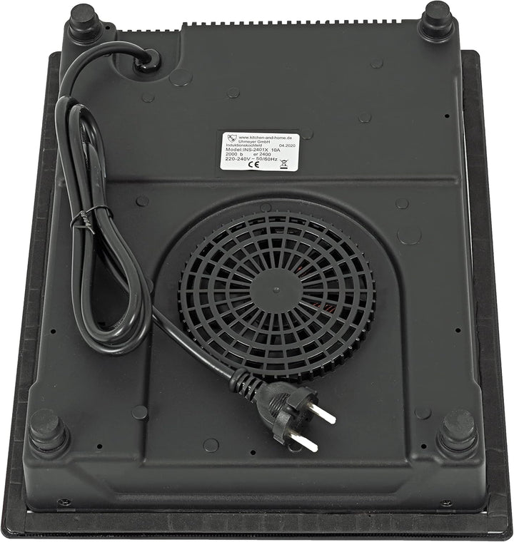 K&amp;H® Einzel 1 Zone Induktionskochfeld 31cm Autark Eingebaut INS-2401X