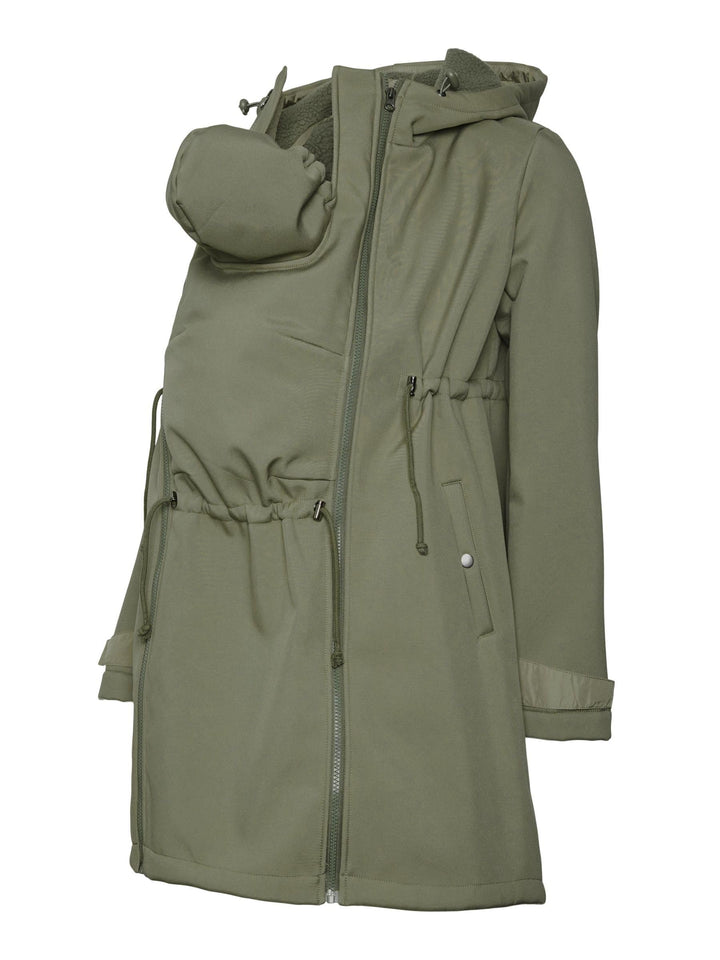 MAMALICIOUS Female Jacke Umstands-Jacke | Jacket Smokey Olive XS, Smokey Olive XS