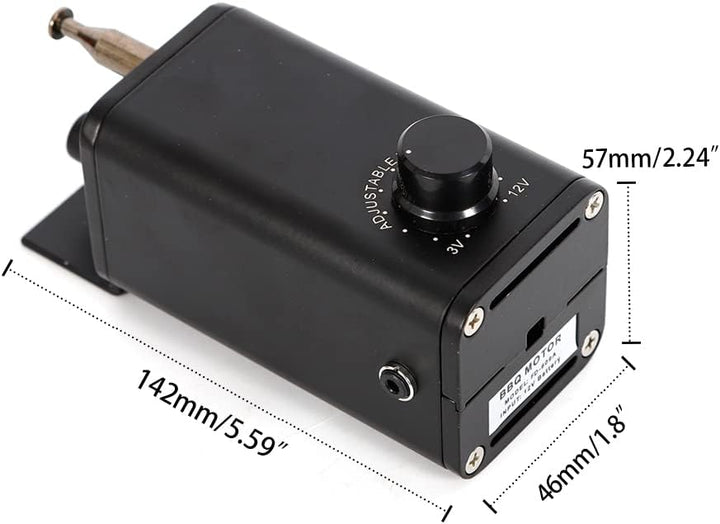 Grillmotor, Drehspiess, elektrisch, 15 W, Elektromotor, 3 – 12 V DC, Gear-Motor, Drehspiess, für Rot