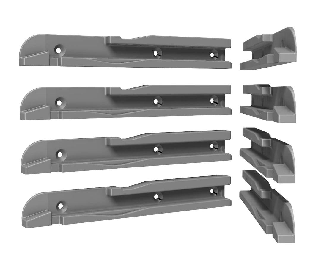 Schienen- Schubladensystem (4 Paar) für Festool Systainer sys3, 4 Paar