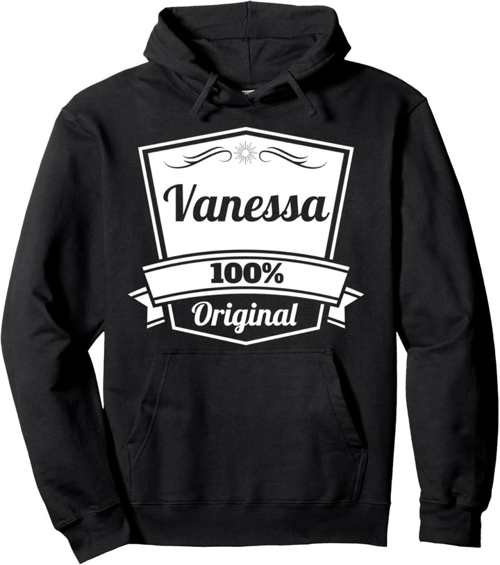 Vanessa Geschenk / Vanessa personalisierter Name Geburtstag Pullover Hoodie