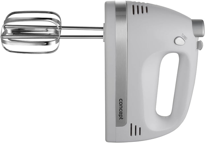 Concept Handmixer SR3390-500 W, 5 Geschwindigkeiten, Turbofunktion, ergonomischer Griff, Schneebesen