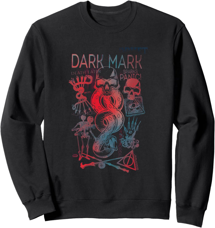 Harry Potter Dark Mark Collage Sweatshirt