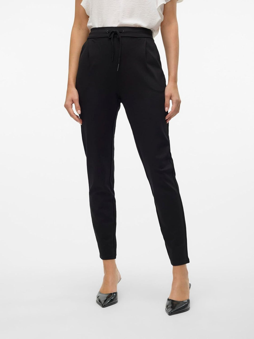 VERO MODA Womens Black Trousers