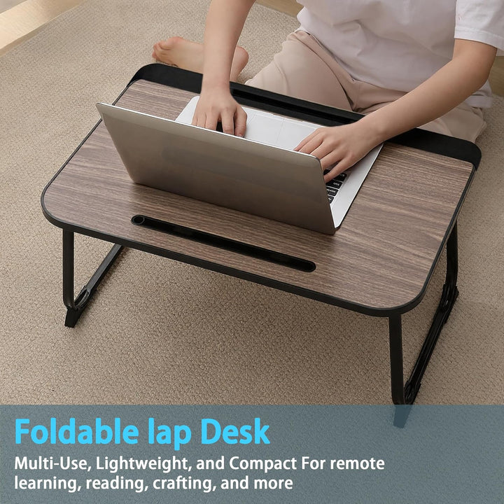 Laptop Bett Schreibtisch, Laptoptisch für Frühstück im Bett, Arbeit, Homeoffice, Laptopständer für S