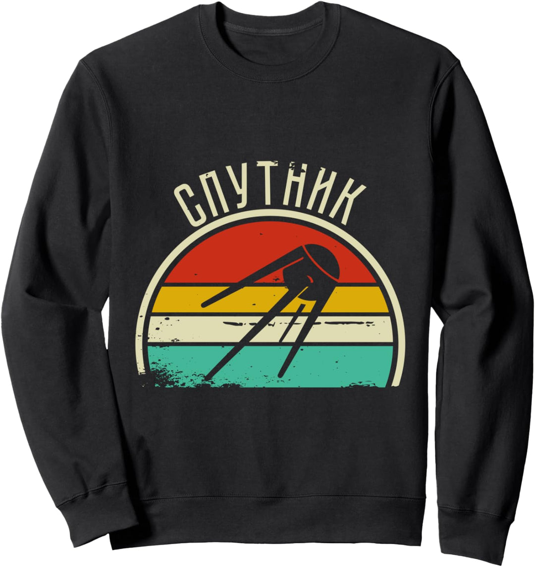Vintage Sputnik Space T Shirt Sweatshirt