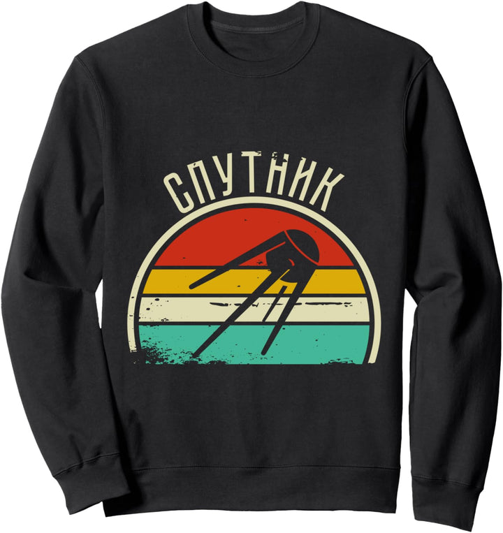 Vintage Sputnik Space T Shirt Sweatshirt