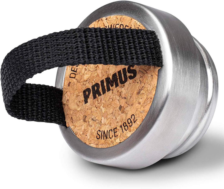 Primus Unisex – Erwachsene Klunken Edelstahlflasche 0.7 l Schwarz, 0.7 l Schwarz