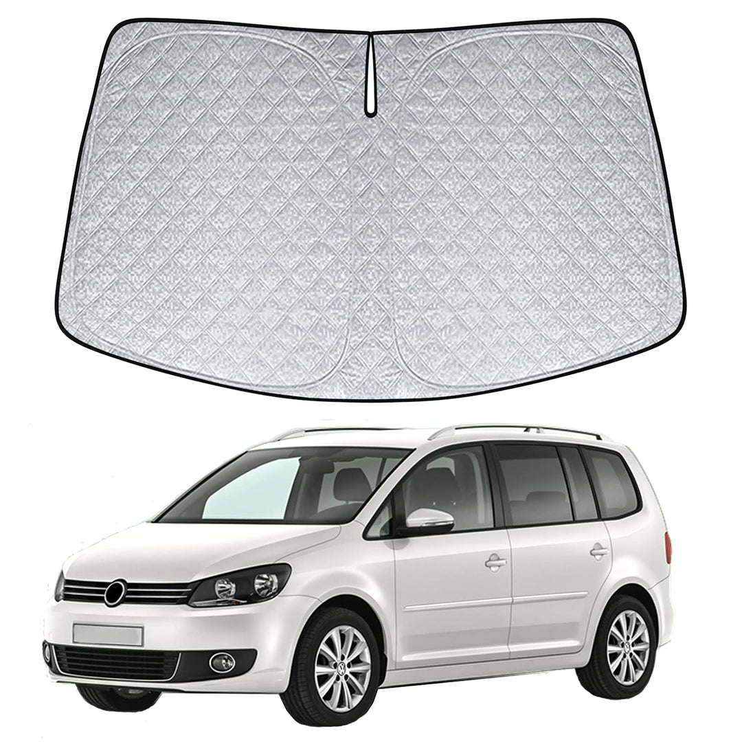 Sonnenschutz Auto Frontscheibe Ersatz für VW Touran 2016-2023, Auto Windschutzscheibe Sonnenschutz I