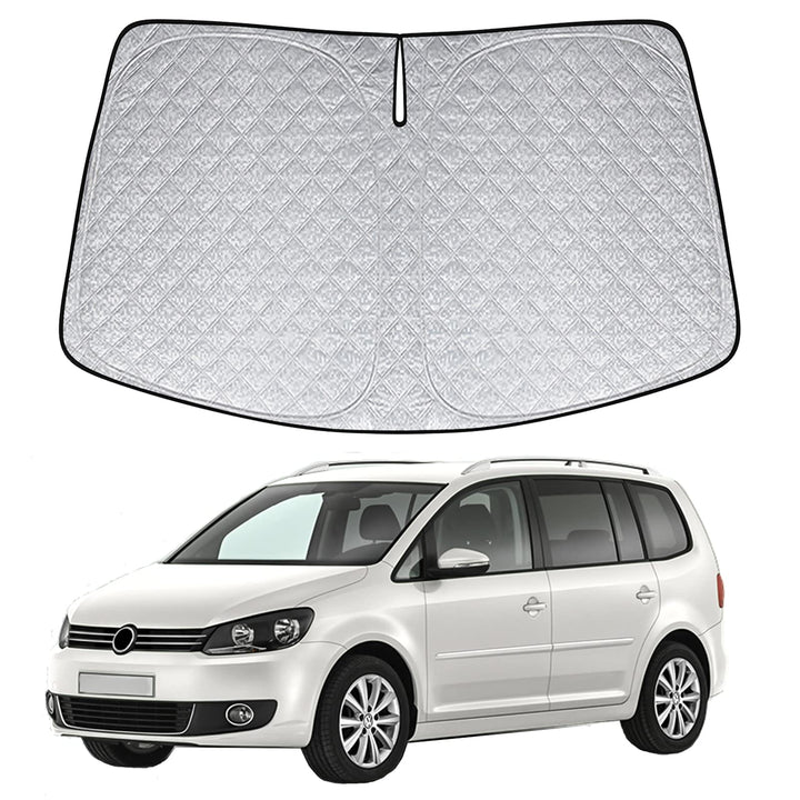 Sonnenschutz Auto Frontscheibe Ersatz für VW Touran 2016-2023, Auto Windschutzscheibe Sonnenschutz I