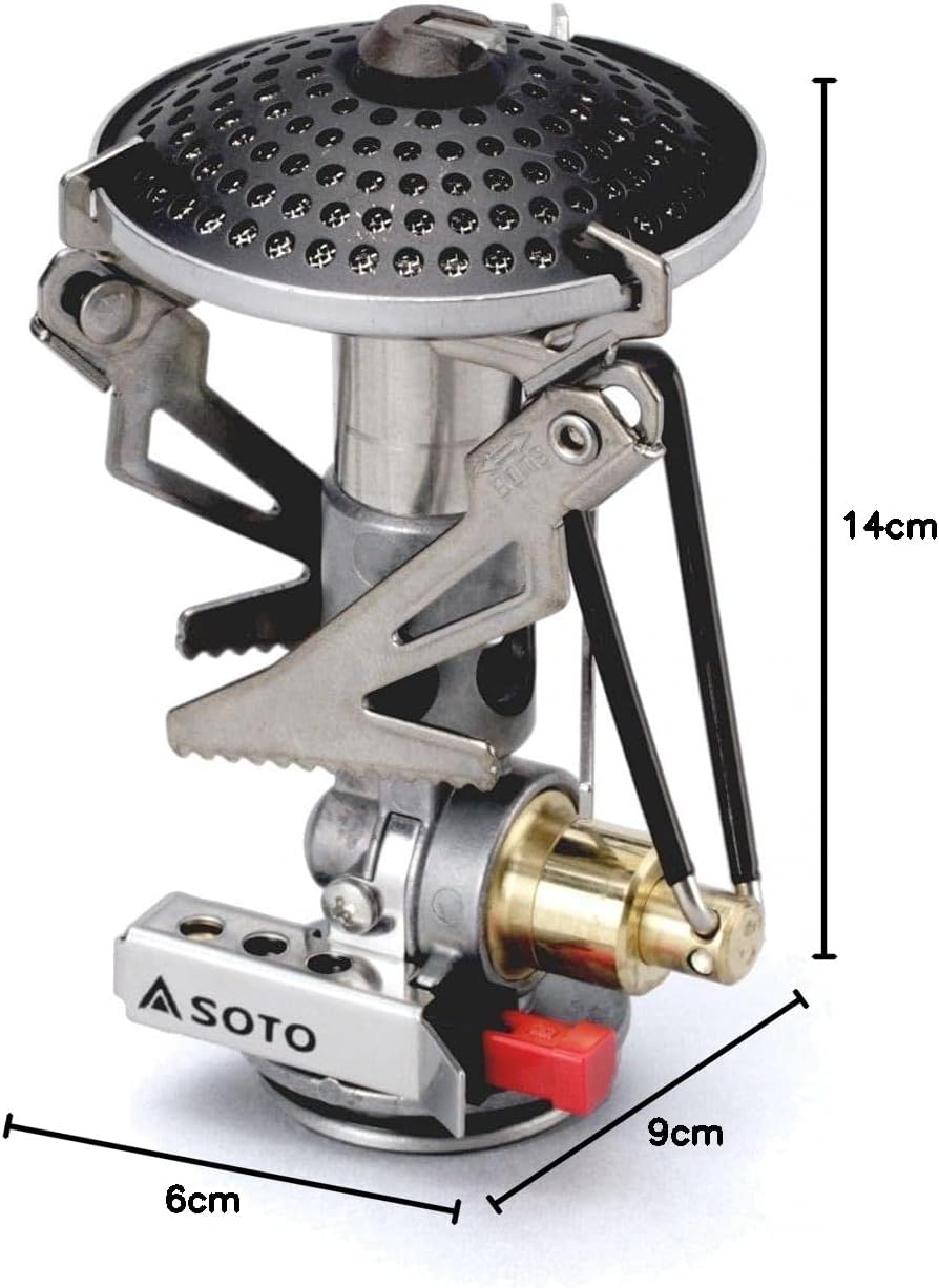 Soto Kocher Micro-Regulator, ST-OD-1R Einheitsgrösse, Einheitsgrösse