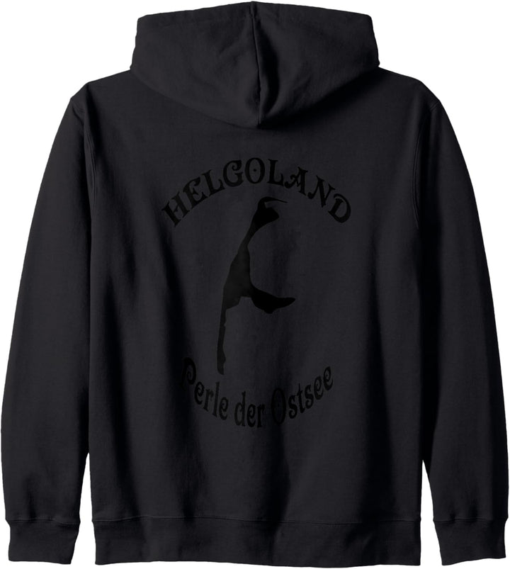 Helgoland/Sylt Perle der Ostsee - Lustiges Design Kapuzenjacke