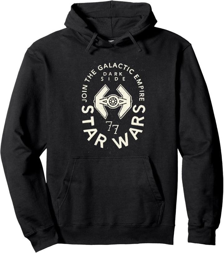 Star Wars Join The Galactic Empire TIE Fighter Poster Pullover Hoodie