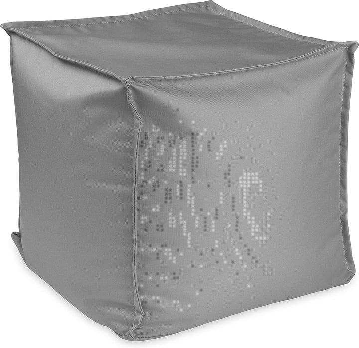 chilly pilley Sitzsack Sitzhocker mit EPS-Perlen Füllung 40x40x40cm Fusshocker Sitz-Pouf für Kinder