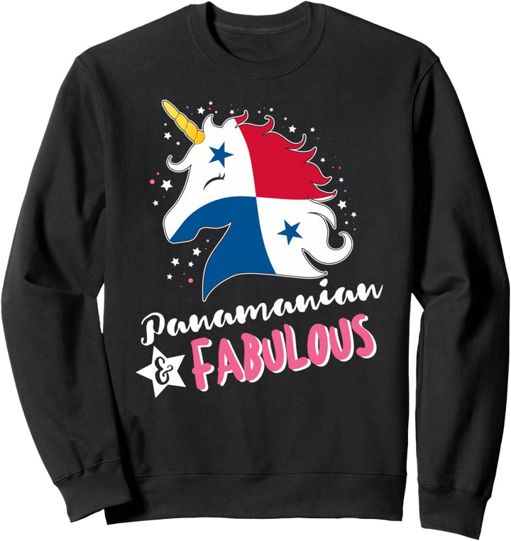 Panamaisches Einhorn Panama-Flagge Sweatshirt