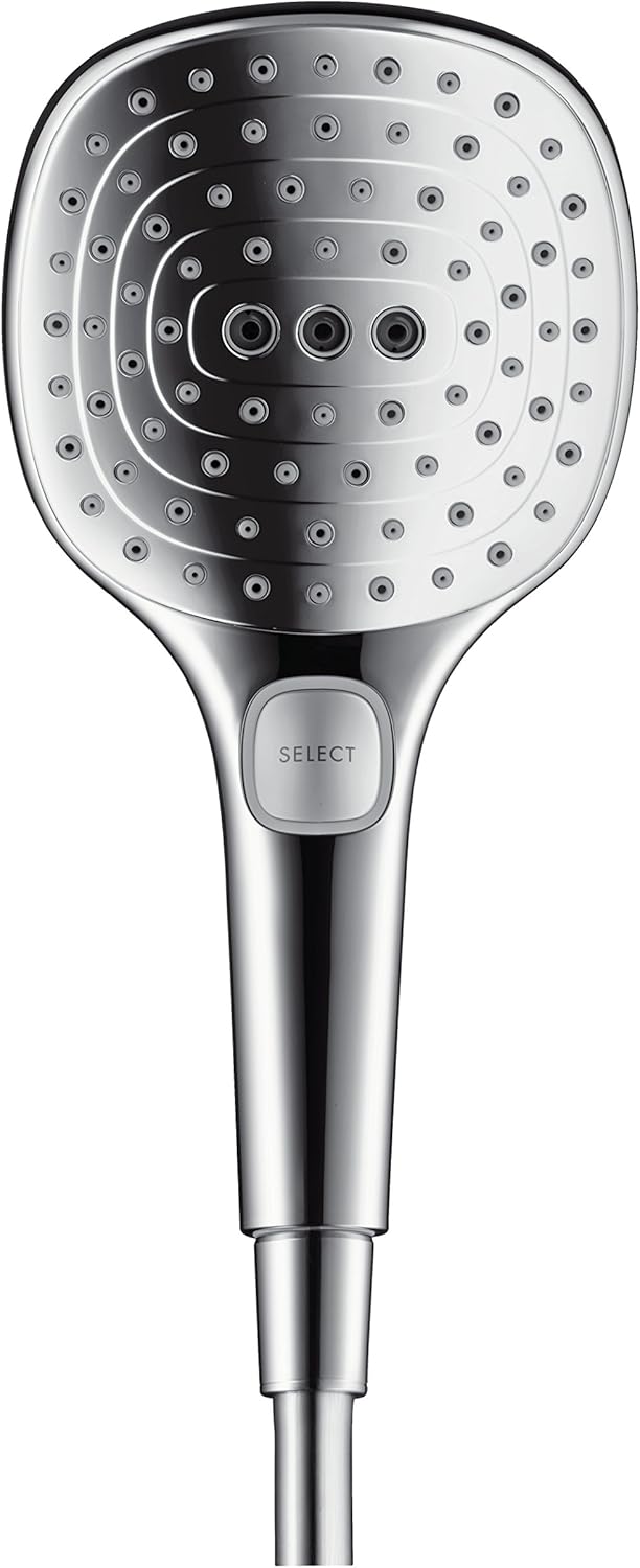 hansgrohe Raindance Select E 120 Duschset 0,90m, 3 Strahlarten, Chrom 0,90m Set 3 Strahlarten Chrom,