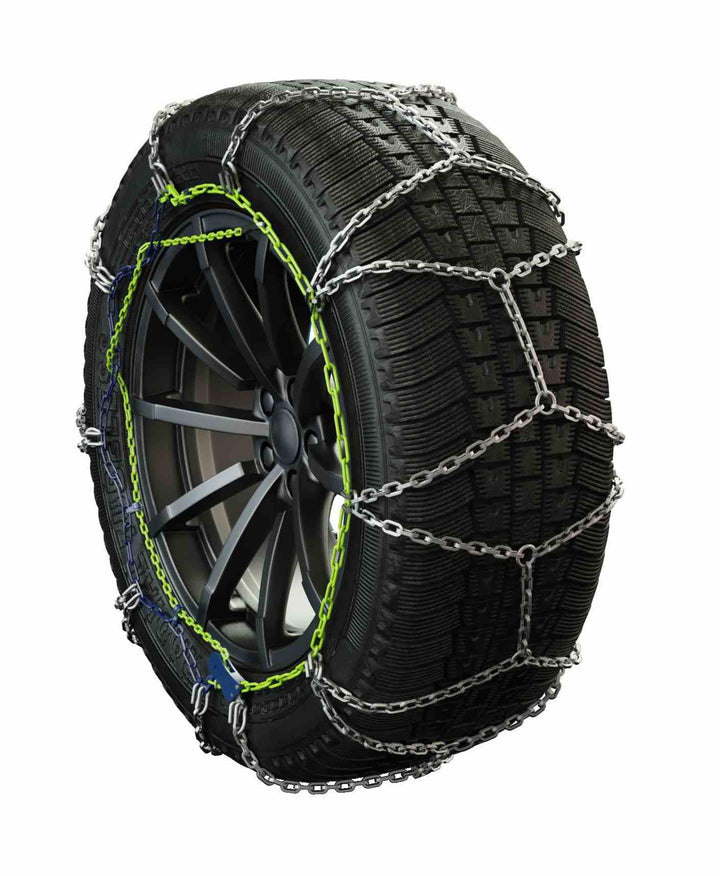 Veriga PC9-150 PRO COMPACT 9mm Schneeketten Satz (1 Paar= 2 Stück) manuelle Spannung für PKW 43929,