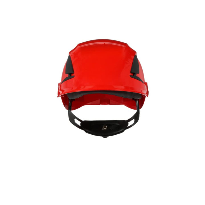 3M SecureFit Schutzhelm, X5505NVE-CE, nicht belüftet, rot, CE, rot Nicht-Belüftet