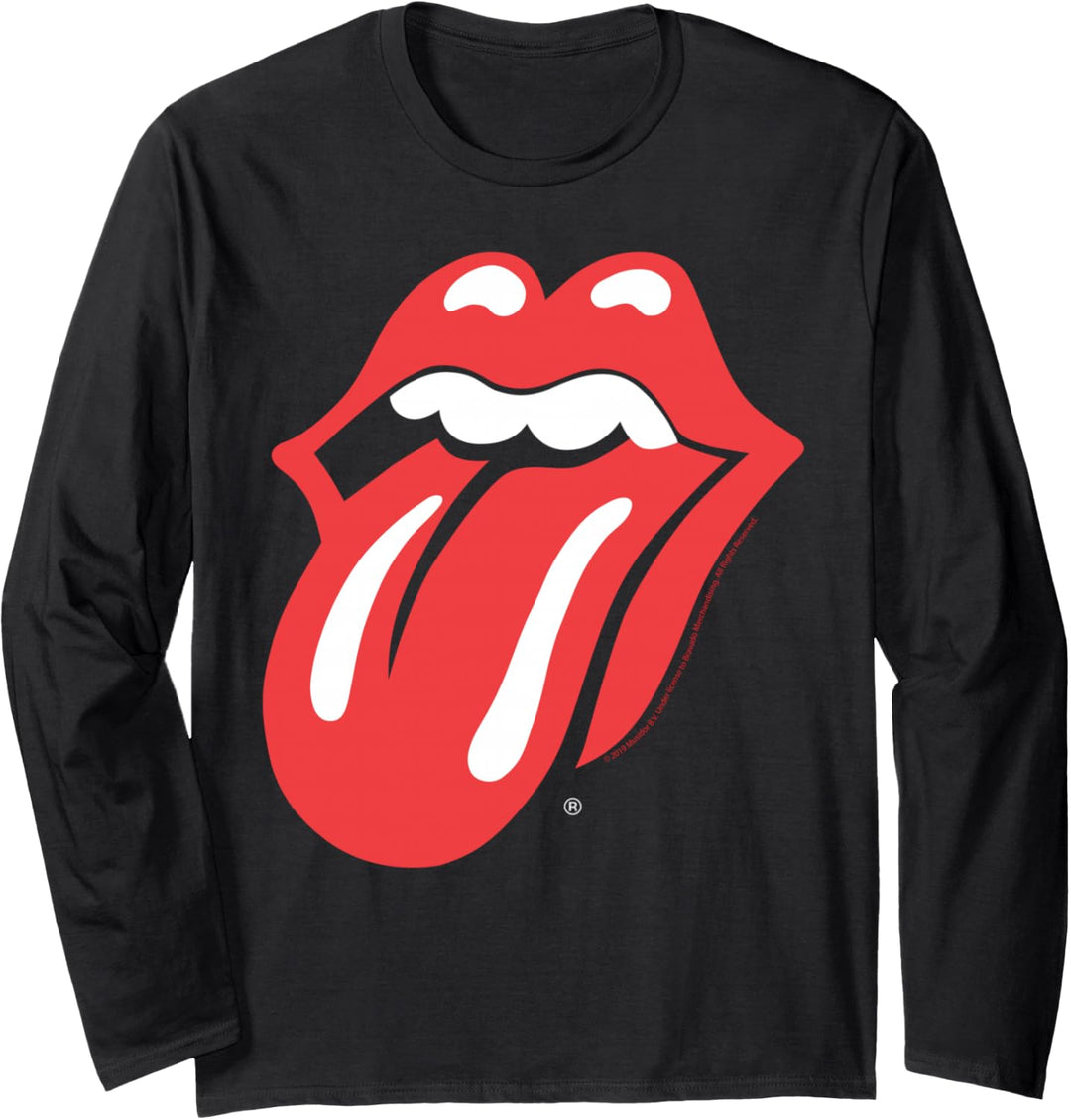 Rolling Stones Offizielle klassische Zunge Langarmshirt