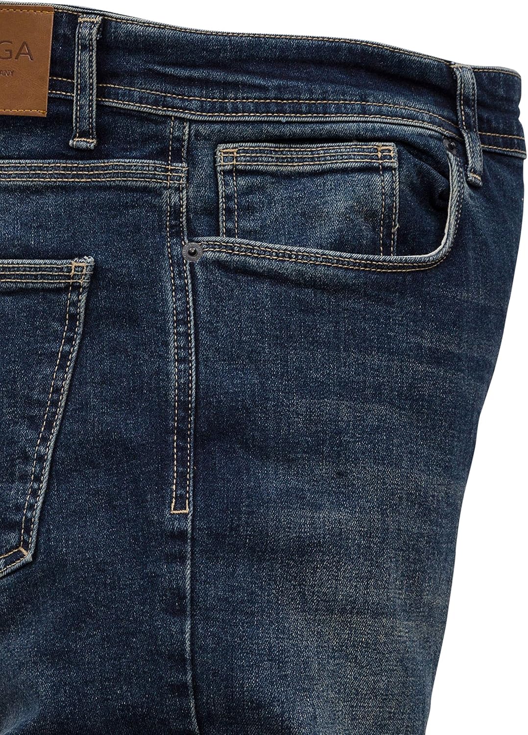 WOTEGA Herren Jeans Alistar Slim Fit 29W / 32L Blau (Total Eclipse 194010), 29W / 32L Blau (Total Ec