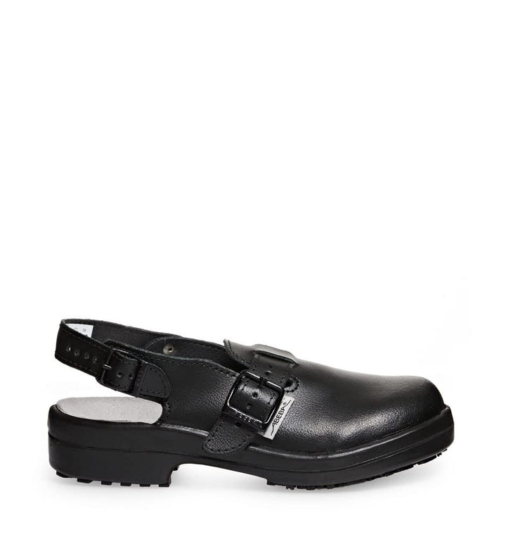 ABEBA 1010-36 Sicherheitsschuh - Arbeitsclog - Classic - Genarbtes Leder - Antistatisch - Rutschfest