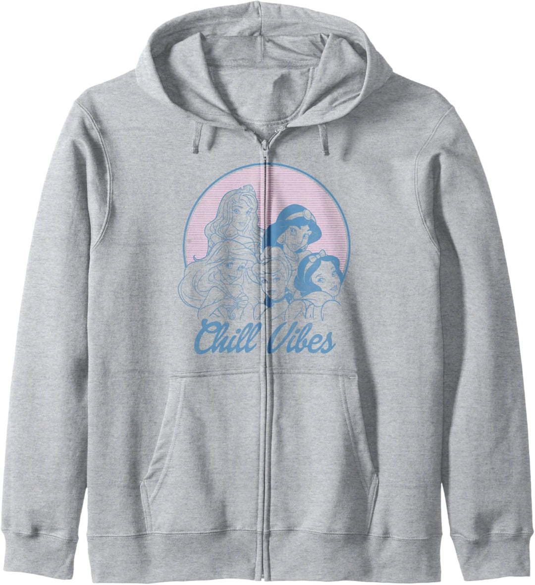 Disney Princess Retro Group Shot Chill Vibes Kapuzenjacke