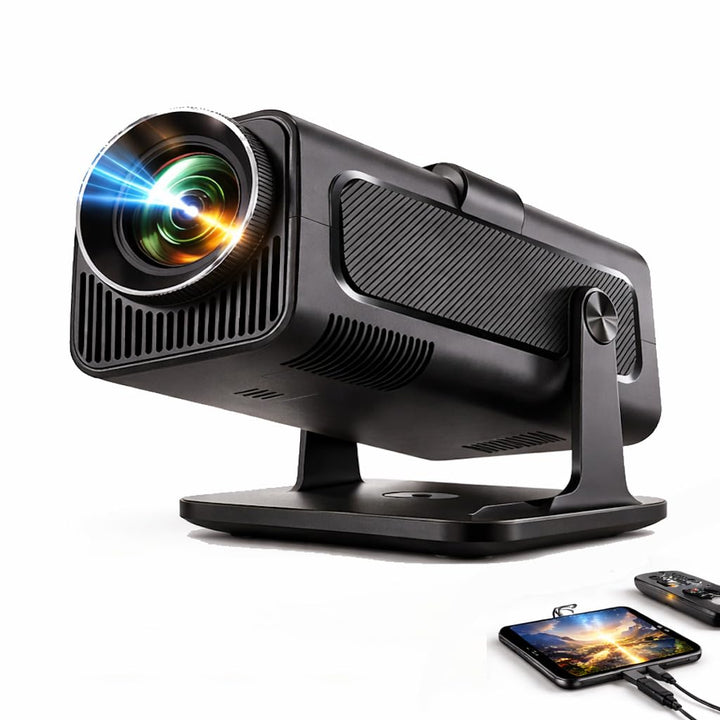 Osmo™ FlixPro Mini Beamer Projektor Heimkino WLAN 6 Bluetooth 4K 1080p LED HDMI