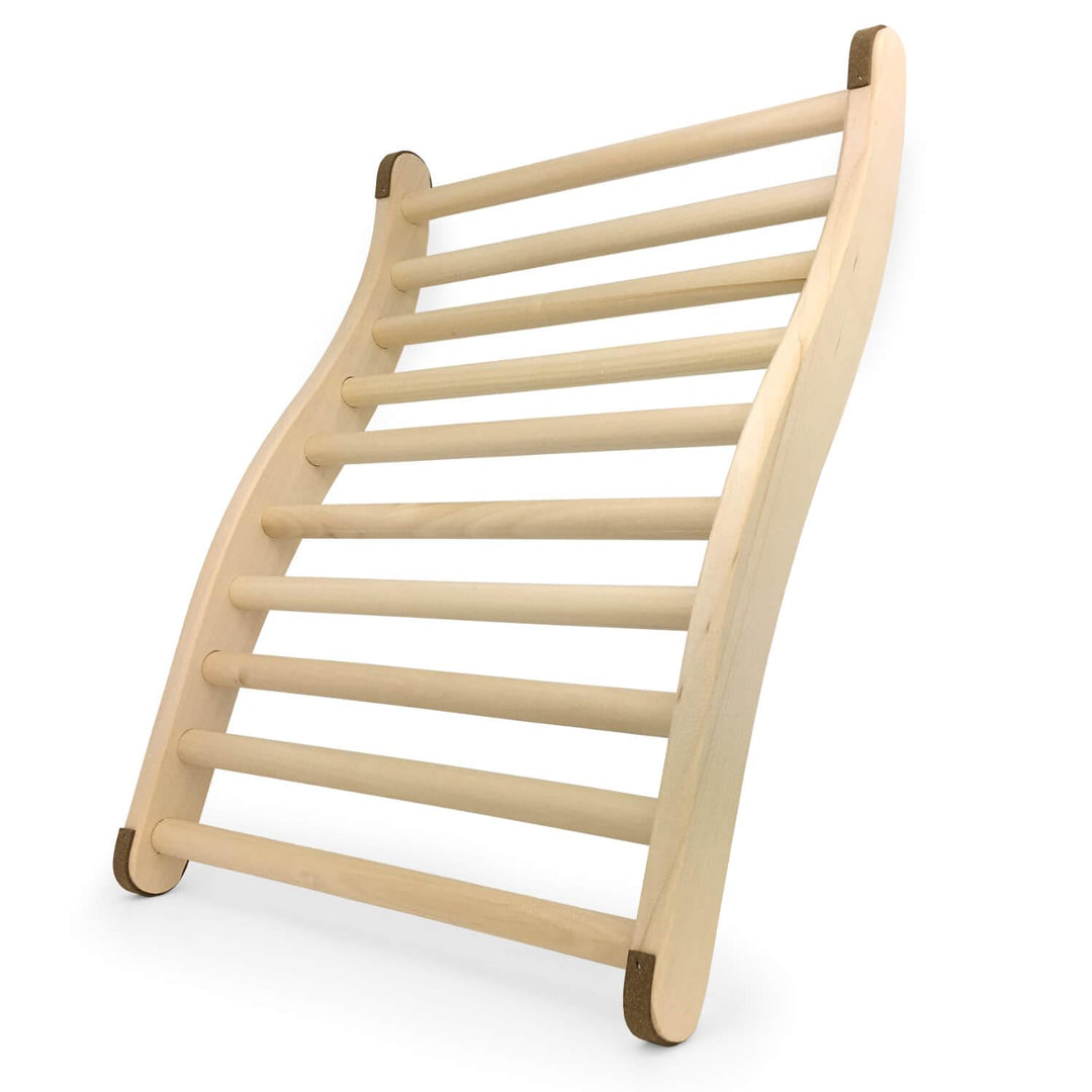 Gravidus ergonomische S-Form Sauna Rückenlehne - Ideal für entspannendes Saunaerlebnis - Sauna und I