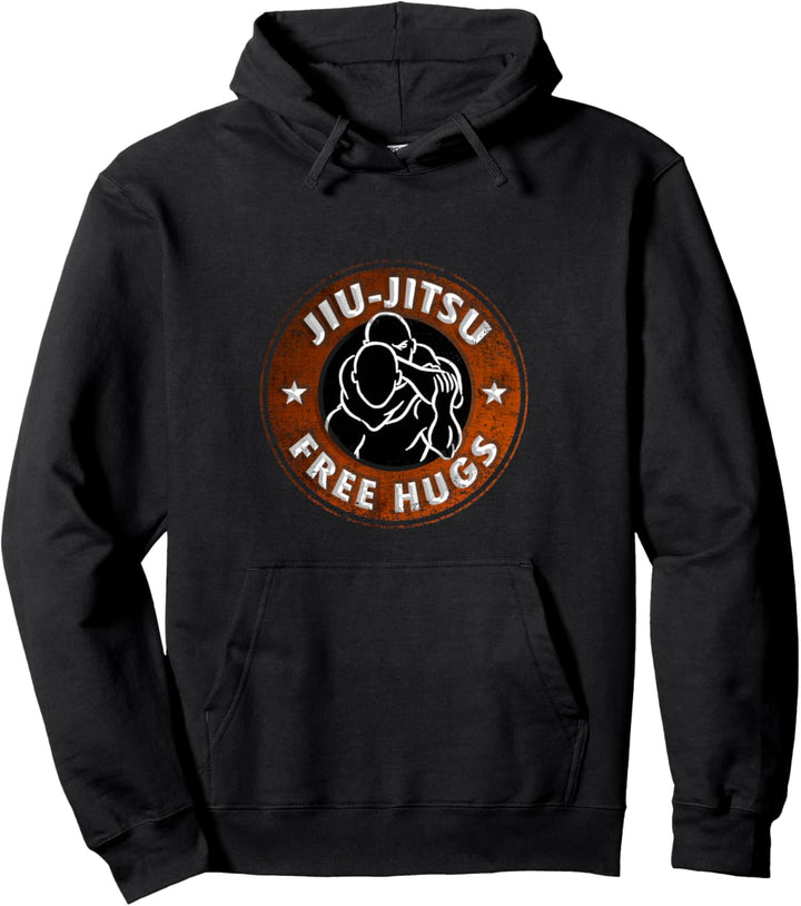 Jiu Jitsu - Kostenlose Umarmungen, lustiger BJJ Pullover Hoodie