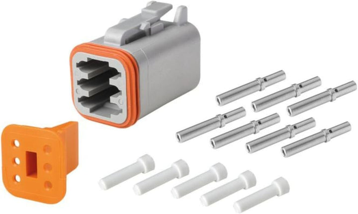 HELLA - Glühlampe-Hauptscheinwerfer - Combi 220 - 24V - geschraubt - Stecker: DEUTSCH Stecker - link