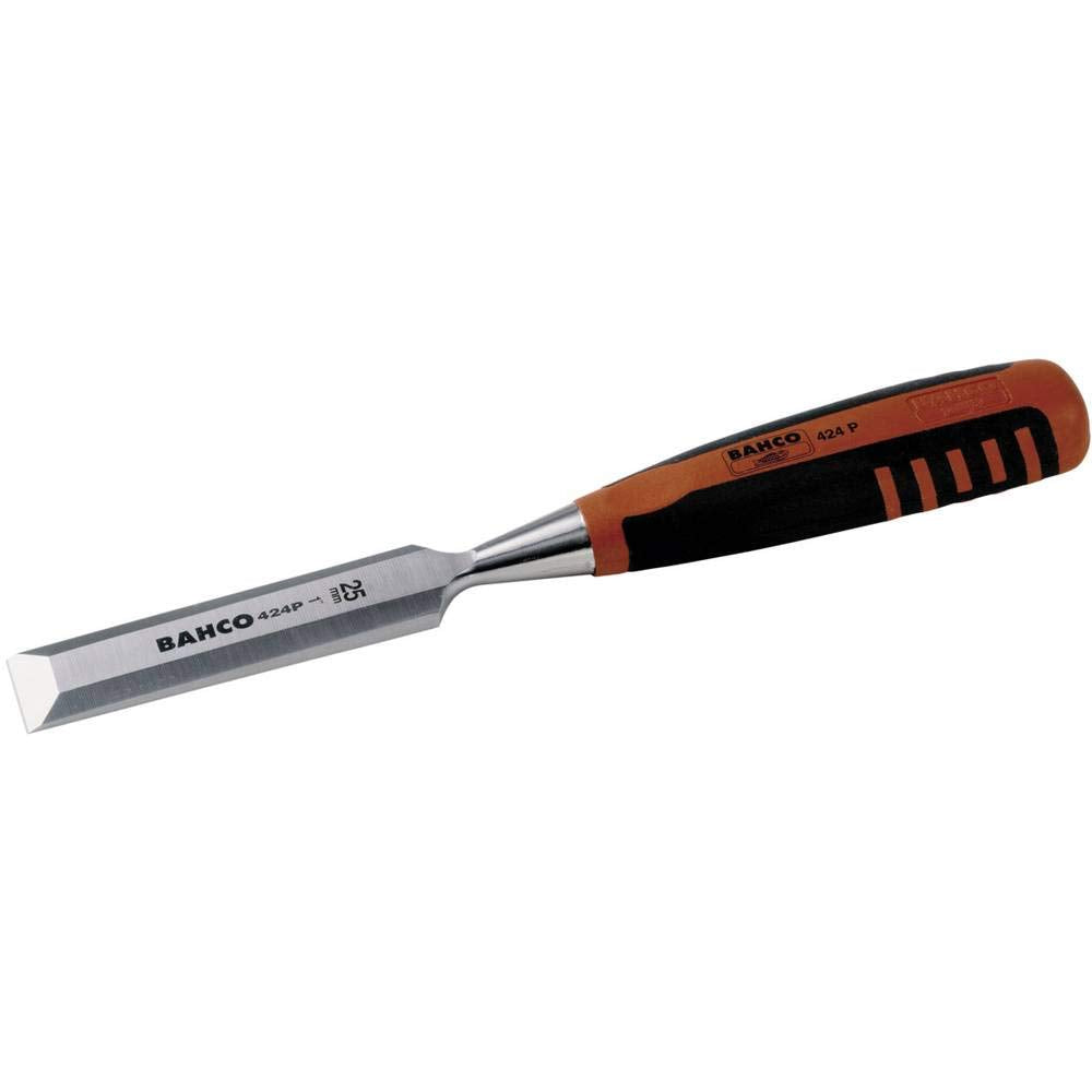 Bahco Stechbeitel, 2-Komponenten Heft, 40 X 140mm 424P-40, 40MM, Silber/Orange/Schwarz, 40MM