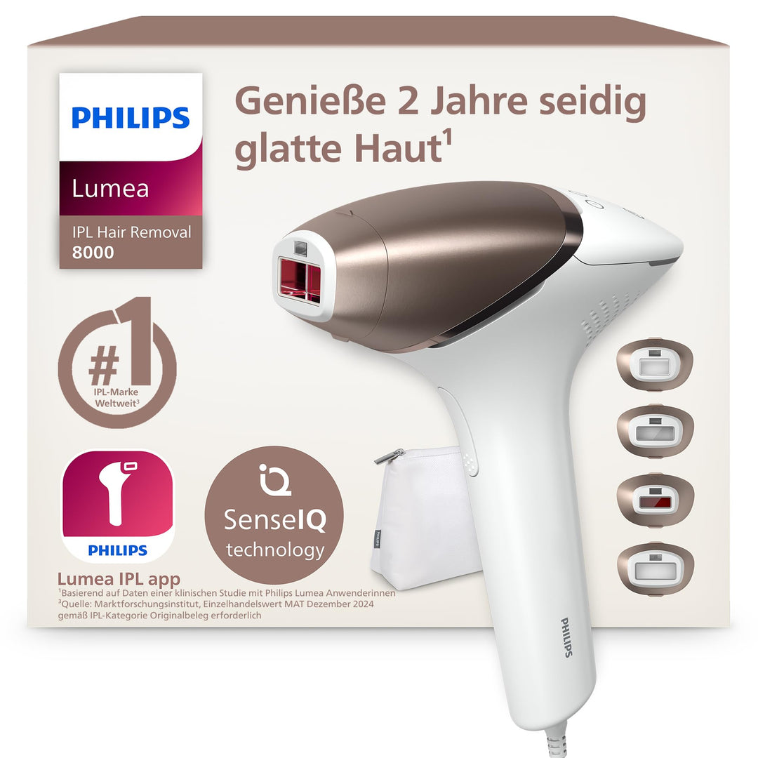 Philips Lumea IPL Prestige, 4 Aufsätze – Haarentfernungsgerät