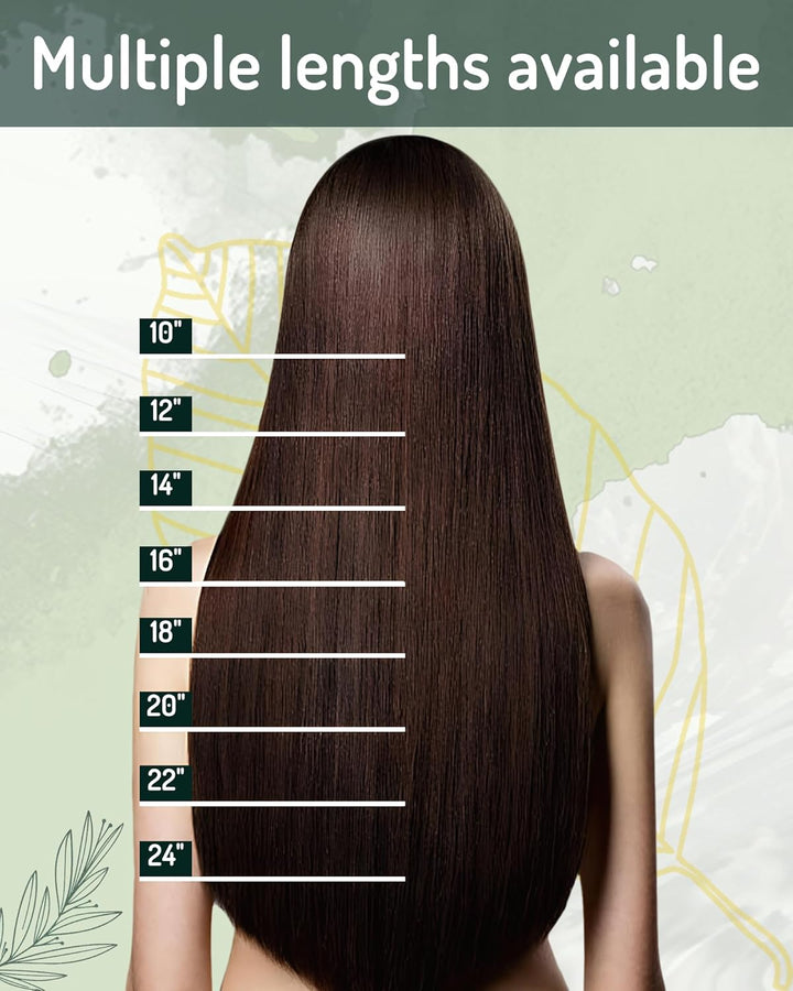 RUNATURE Clip Extensions Echthaar Balayage Braun Blond Glatt Echte Haare Extensions Clip in 7Pcs 135
