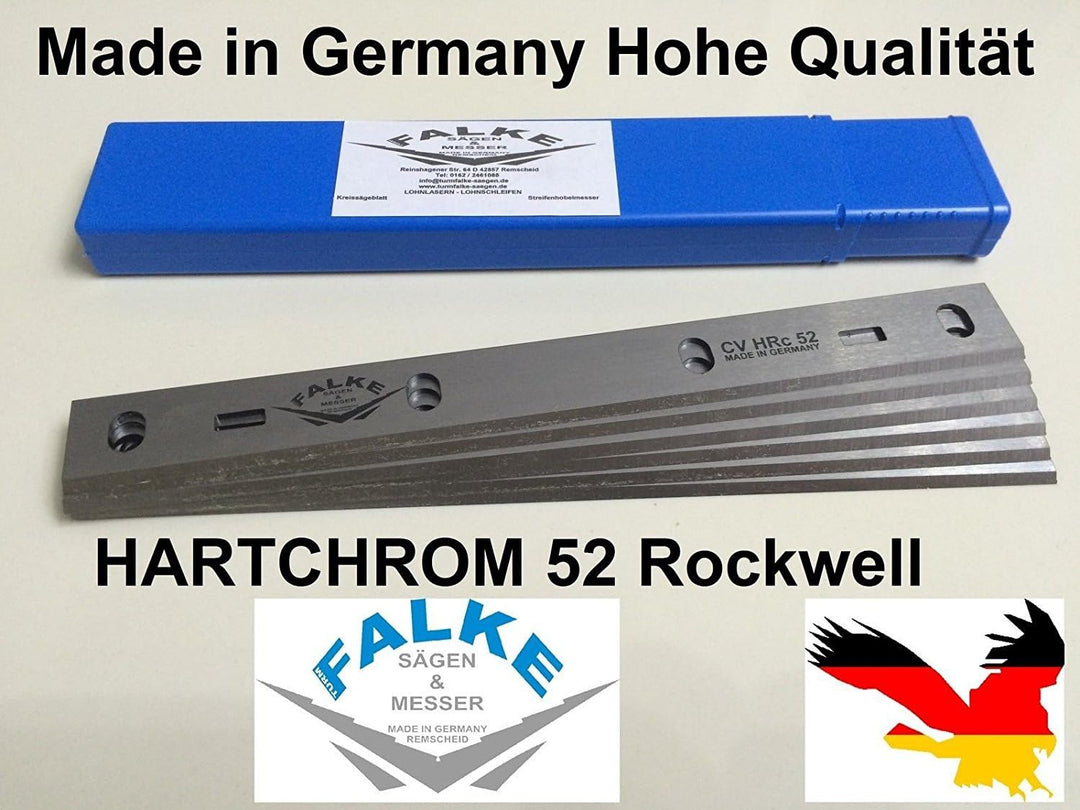 6 St. Zipper ZI-HB204 Abricht & Dickenhobel 210x22x1,8mm Hobelmesser