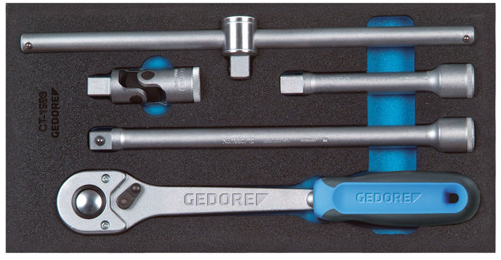 GEDORE 1500 CT1-1993 T Zubehör für Steckschlüsseleinsätze 12&